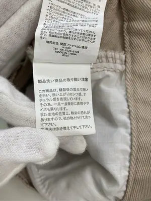 チノパンツ/パンツ/ベージュ/S