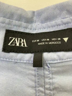 ZARA/ザラ/シャツ/ブラウス/トップス/ブルー/M