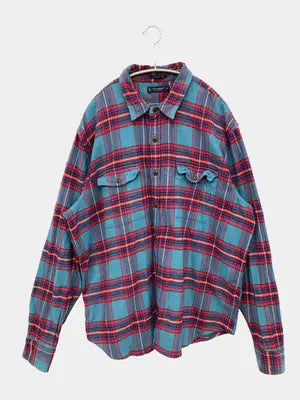 LUCKY BRAND/ラッキーブランド/シャツ/ブラウス/トップス/ブルー/XXL