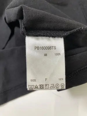 PAGEBOY/ページボーイ/Tシャツ/カットソー/トップス/ブラック/F