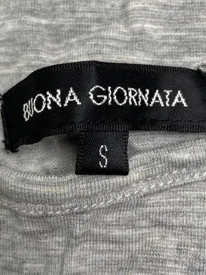 BUONA GIORNATA/ブオーナジョルナータ/Tシャツ/カットソー/トップス/グレー/S