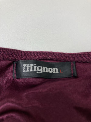 Mignon/ミニョン/チュニック/ワンピース/ドレス/レッド/L