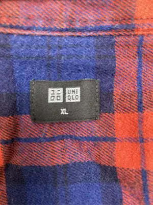 UNIQLO/ユニクロ/シャツ/ブラウス/トップス/レッド/XL