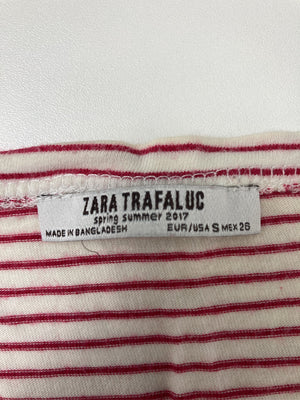 ZARA/ザラ/Tシャツ/カットソー/トップス/レッド/S