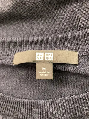 UNIQLO/ユニクロ/ニット/セーター/トップス/ネイビー/M