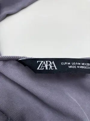 ZARA/ザラ/Tシャツ/カットソー/トップス/パープル/EUR M
