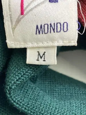 MONDO/ポロシャツ/トップス/グリーン/M