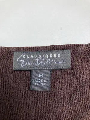 CLASSIQUES ENTIER/Tシャツ/カットソー/トップス/ブラウン/M