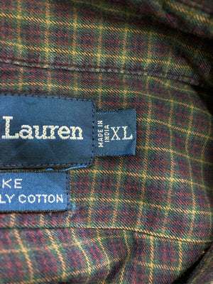 Ralph Lauren/ラルフローレン/シャツ/ブラウス/トップス/ブラウン/XL