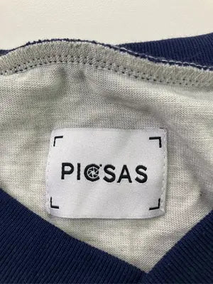 PICSAS/Tシャツ/カットソー/トップス/グレー/L