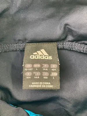 adidas/アディダス/ジャージ/トラックジャケット/トップス/スカイブルー/160