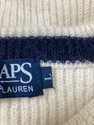 CHAPS RALPH LAUREN/チャップスラルフローレン/ニット/セーター/トップス/アイボリー/L