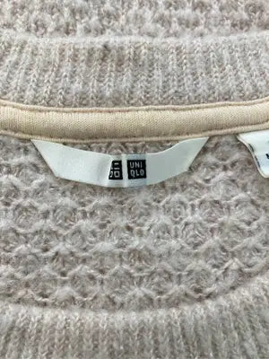 UNIQLO/ユニクロ/ニット/セーター/トップス/ベージュ/S