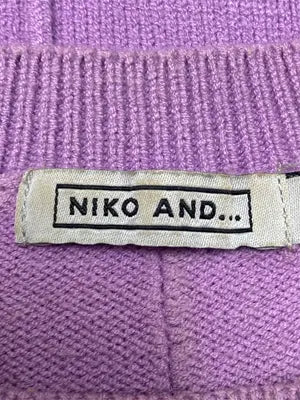 niko and .../ニコアンド/ニット/セーター/トップス/パープル/3