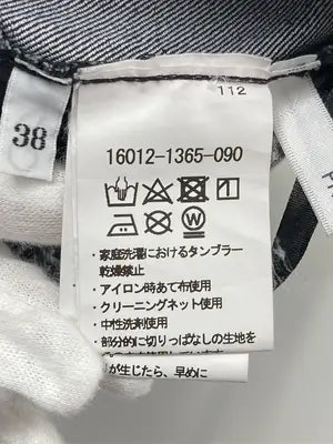 FRICOT PLUS/デニムパンツ/パンツ/ブラック/38
