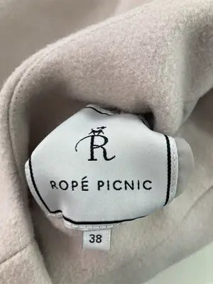 ROPE PICNIC/ロペピクニック/ノーカラーコート/ジャケット/アウター/ベージュ/38