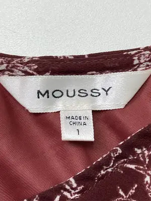 MOUSSY/マウジー/シャツ/ブラウス/トップス/レッド/1