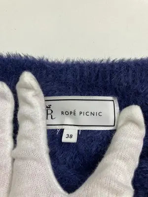 ROPE PICNIC/ロペピクニック/カーディガン/ボレロ/トップス/ネイビー/38