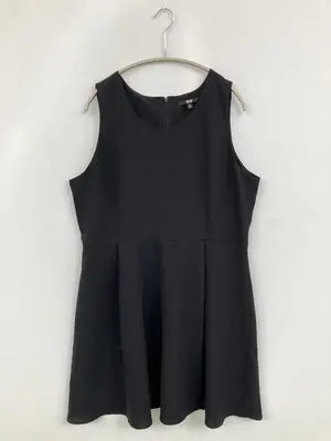 UNIQLO/ユニクロ/ジャンパースカート/ワンピース/ドレス/ブラック/XXL