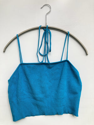 NICE CLAUP/ナイスクラップ/カーディガン/ボレロ/トップス/スカイブルー/F