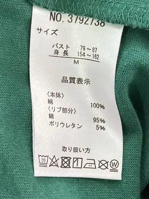 Arnold Palmer/アーノルドパーマー/Tシャツ/カットソー/トップス/グリーン/M