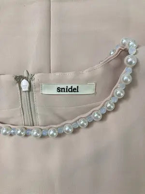 SNIDEL/スナイデル/ワンピース/ワンピース/ドレス/ベージュ/1