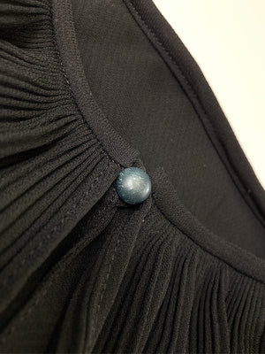 HANAI YUKIKO/シャツ/ブラウス/トップス/ブラック