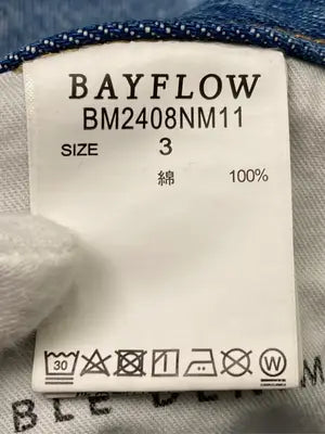 BAYFLOW/ベイフロー/デニムパンツ/パンツ/ブルー/3