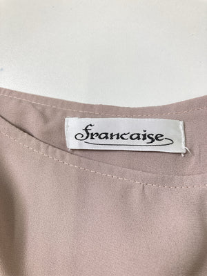 francaise/シャツ/ブラウス/トップス/ベージュ/LL