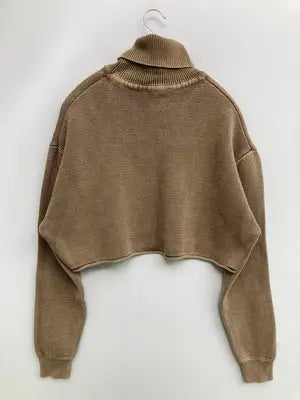 ZARA/ザラ/ニット/セーター/トップス/ブラウン/L
