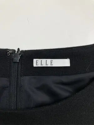 ELLE/エル/シャツワンピース/ワンピース/ドレス/ブラック/38