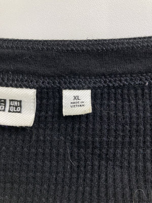 UNIQLO/ユニクロ/Tシャツ/カットソー/トップス/ブラック/XL