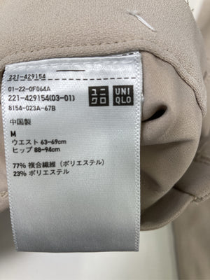 UNIQLO/ユニクロ/スラックス/パンツ/ベージュ/M