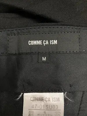 COMME CA ISM/コムサイズム/スラックス/パンツ/ブラック/M