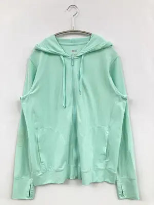 UNIQLO/ユニクロ/パーカー/トップス/ライトグリーン/XL