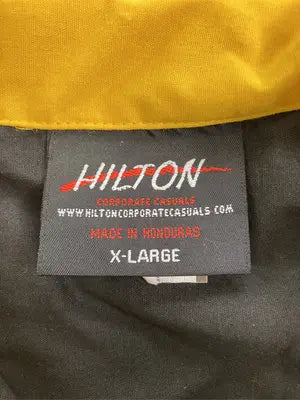 HILTON/ヒルトン/シャツ/ブラウス/トップス/ブラック/XL