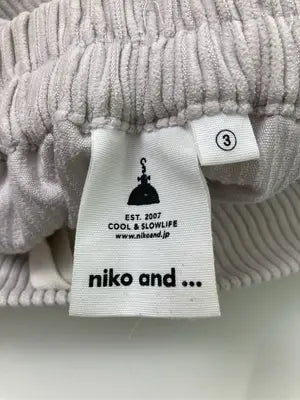 niko and .../ニコアンド/その他パンツ/パンツ/グレー/3