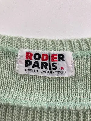 RODIER PARIS/ニット/セーター/トップス/ライトグリーン/M