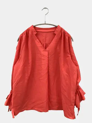 CECIL McBEE/セシルマクビー/シャツ/ブラウス/トップス/レッド/M