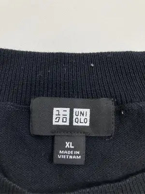 UNIQLO/ユニクロ/ニット/セーター/トップス/ブラック/XL