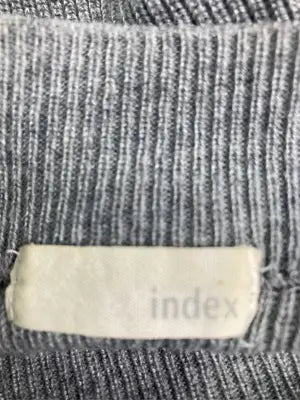 index/インデックス/ニット/セーター/トップス/グレー/M