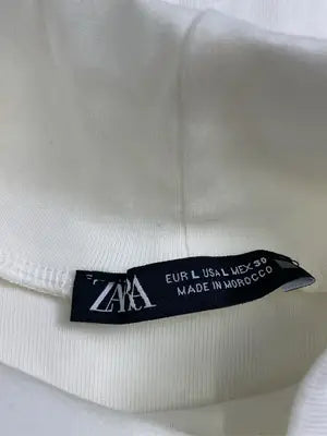 ZARA/ザラ/Tシャツ/カットソー/トップス/ホワイト/L
