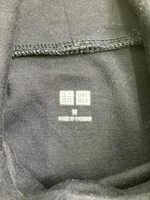 UNIQLO/ユニクロ/Tシャツ/カットソー/トップス/ブラック/M