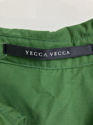 YECCA VECCA/イェッカヴェッカ/シャツワンピース/ワンピース/ドレス/グリーン