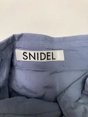 SNIDEL/スナイデル/シャツ/ブラウス/トップス/ブルー/one
