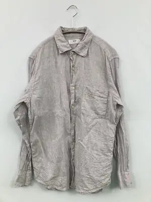 UNIQLO/ユニクロ/シャツ/ブラウス/トップス/グレー/M