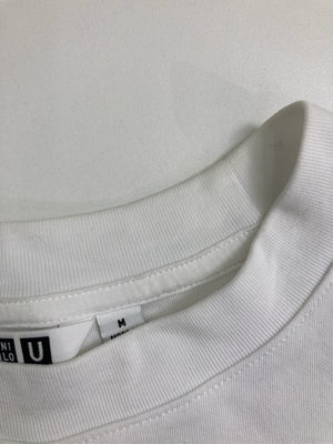 UNIQLO U/ユニクロユー/Tシャツ/カットソー/トップス/ホワイト/M