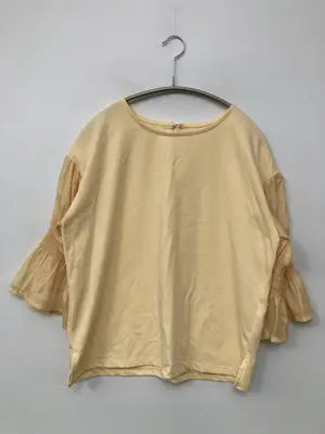 THE SHOP TK/ザショップティーケー/Tシャツ/カットソー/トップス/イエロー/M