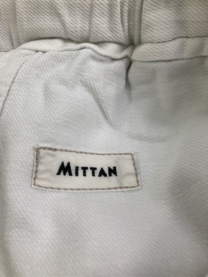 MITTAN/スウェットパンツ/パンツ/ホワイト/不明