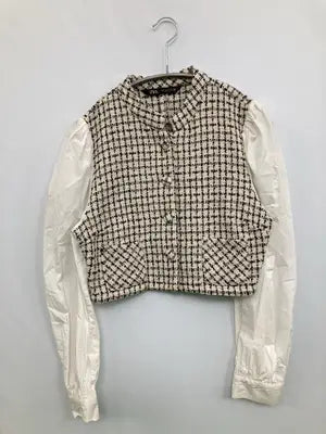 ZARA/ザラ/シャツ/ブラウス/トップス/アイボリー/M